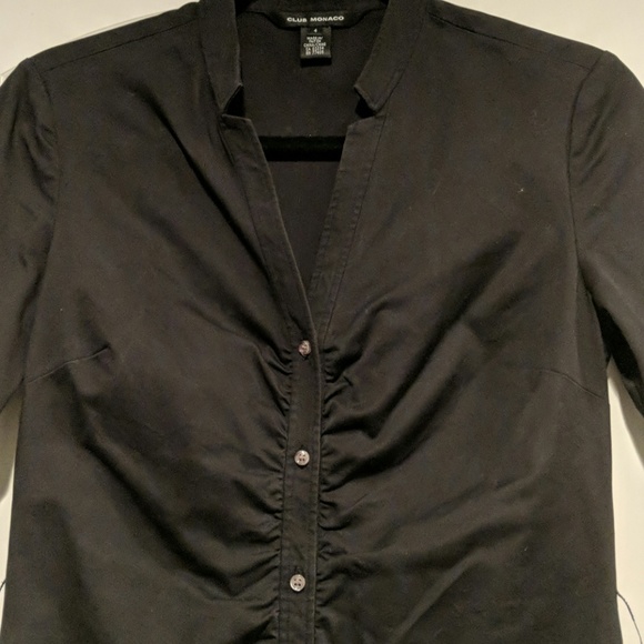 Club Monaco Shirt Dress - Picture 2 of 4